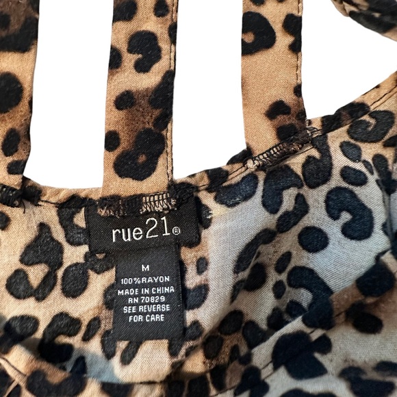 Rue21. Leopard summer dress - Picture 3 of 5